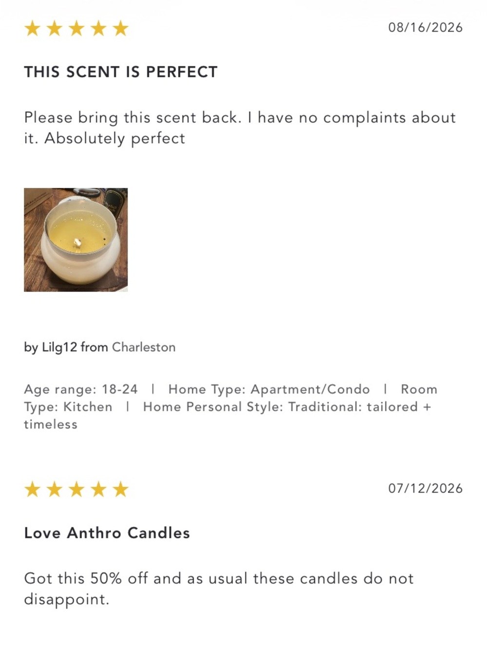 Anthropologie Capri Blue Fresh Coastal Nautical Rope Glass Candle NWT - Picture 5 of 8